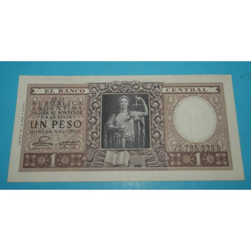 Argentinië - 1 peso 1952