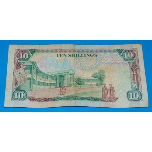 Kenya - 10 shilling 1989