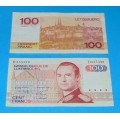 Bankbiljetten Luxemburg
