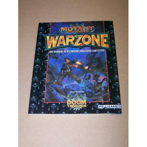 Mutant Chronicles Warzone spelregel boek