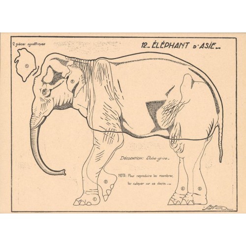 Indische Olifant - 1949
