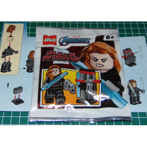 Lego Avengers Black Widow met spionage uitrusting