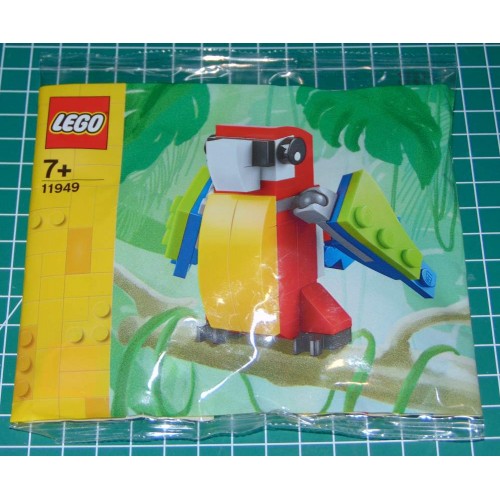 Lego Explorer papegaai met beweegbare vleugels - met handleiding