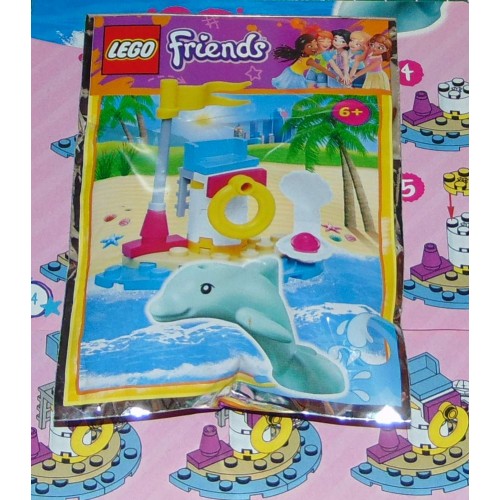 Lego Friends dolfijn en badmeester stoel set