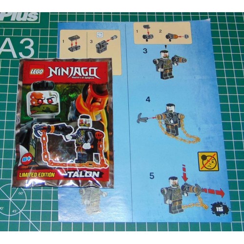 Lego Ninjago Talon met nitro rugzak en enterhaak
