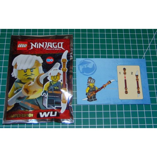 Lego Ninjago sensei Wu met drakenstaf