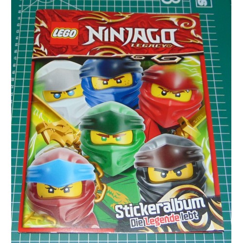 Lego Ninjago stickeralbum - Duits