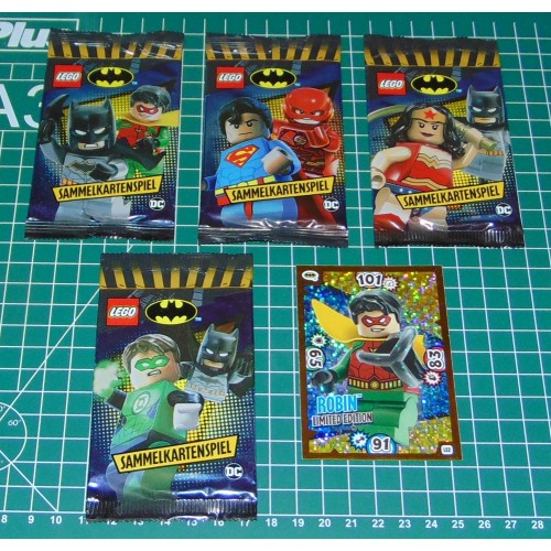 21 Lego Batman trading cards - set N