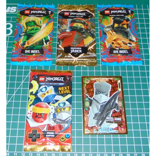 21 Lego Ninjago trading cards - set O