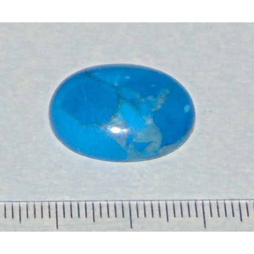 Blauwe Howliet cabochon CAC - 20x15mm