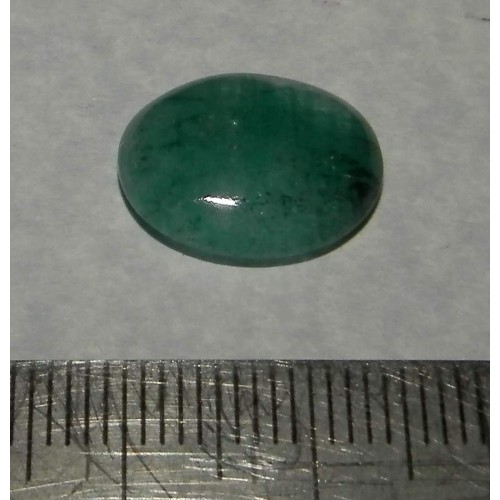 Smaragd cabochon CBC - 15,7x12,2mm