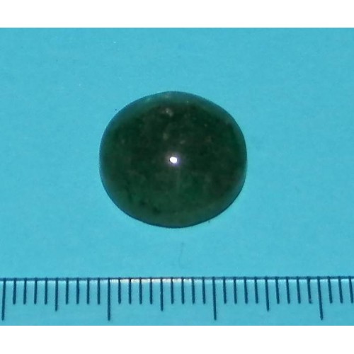 Smaragd cabochon CCD - 14,7x14,6mm - met certificaat