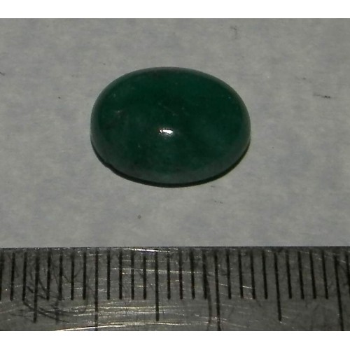 Smaragd cabochon CDF - 14,2x11,6mm