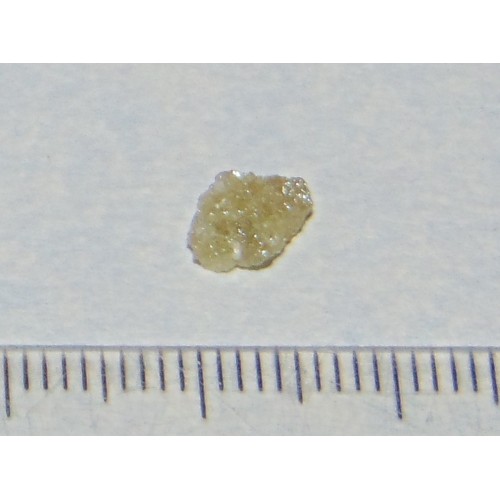 Lichtgele Diamant - Afrika - steen C