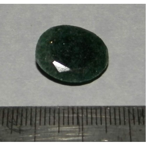 Jade - steen W - ovaal geslepen - 16,7x13mm