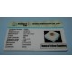 Gele Saffier GCV - ovaal gesl - 12x10mm - met certificaat 