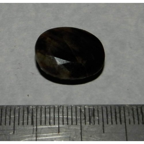 Goudbruine Saffier - steen Z - ovaal geslepen - 17x13,8mm
