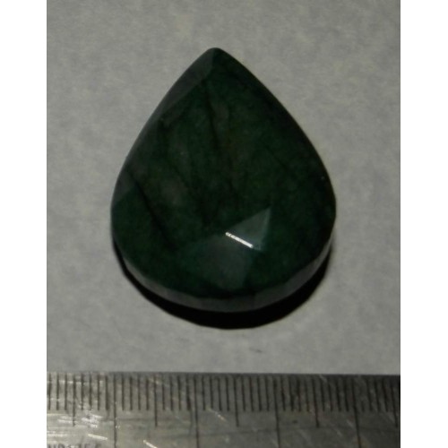 Smaragd BAB - peer geslepen - 39x28,5mm - aanbieding