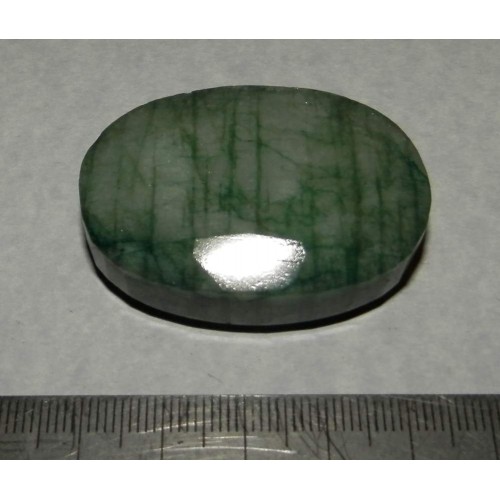 Smaragd BK - ovaal geslepen - 45x32,5mm