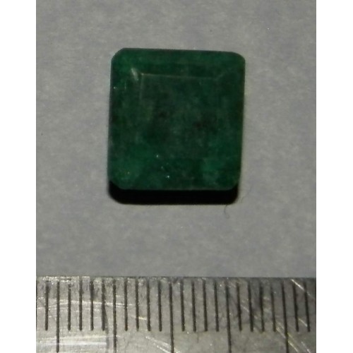 Smaragd GAT - emerald geslepen - 12,8x12mm