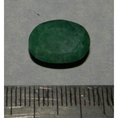 Smaragd GBU - ovaal geslepen - 14x10mm