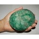 Smaragd GCT - ovaal geslepen - 112x95mm - met certificaat