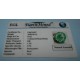Smaragd GCT - ovaal geslepen - 112x95mm - met certificaat