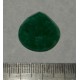Smaragd GEV - peer geslepen - 21x20mm - met certificaat
