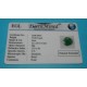 Smaragd GEV - peer geslepen - 21x20mm - met certificaat