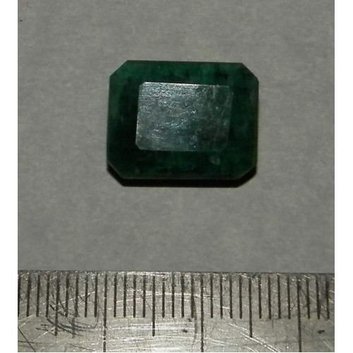 Smaragd GEX - emerald geslepen - 16x12,5mm - met certificaat