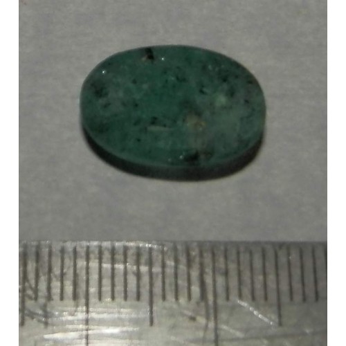 Smaragd GFB - ovaal geslepen - 15,44x10,7mm - met certificaat