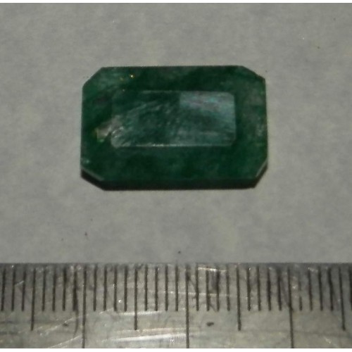 Smaragd GFT - emerald geslepen - 19x12mm - met certificaat
