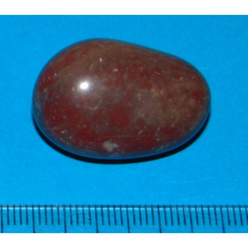 Roodbruine Jaspis - steen BG