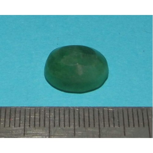 Smaragd GAH - ovaal geslepen - 13,7x11mm