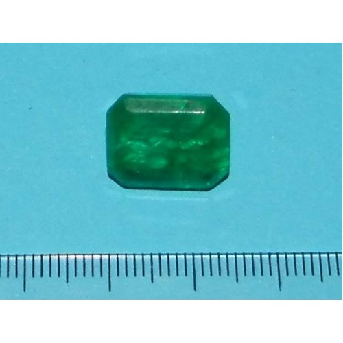 Smaragd GIK - emerald geslepen - 14,4x11,7mm