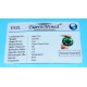 Smaragd GKE - ovaal geslepen - 41x33mm - met certificaat