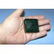 Smaragd GLV - emerald geslepen - 49x47mm - met certificaat