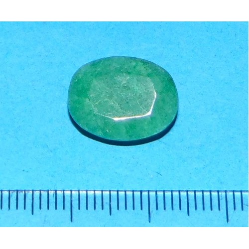 Smaragd GMB - ovaal geslepen - 14,6x11mm