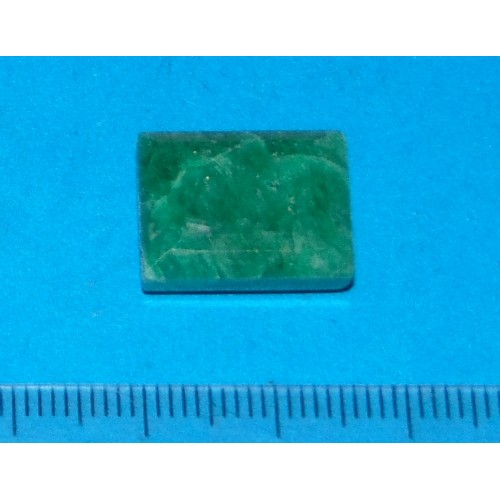 Smaragd GQM - prinses geslepen - 16x12mm