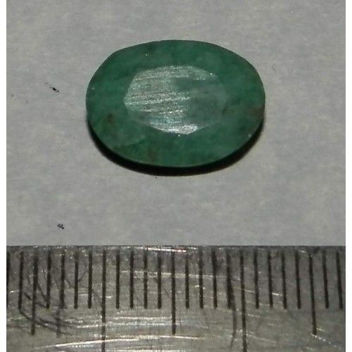 Smaragd GBW - ovaal geslepen - 13,8x9,7mm