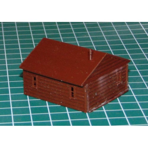 Blokhut A in schaal N (1:160) - kunststof bouwpakket