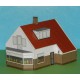 Vrijstaand huis in 1:60 (Matchbox schaal) - papieren bouwpl.