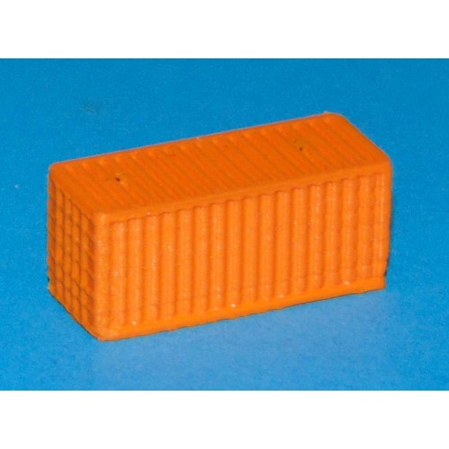 Oranje 20 voet container in Z (1:220)
