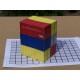 6 20 voet containers in N (1:160)  - set A - papieren bouwplaat
