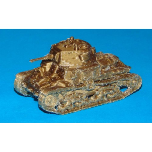 Italiaanse M13/40 tank in 1:87 (h0) - 3D-print