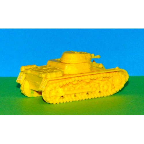 Duitse Panzer I - 3D-print in 1:100 (FoW)