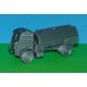 Britse Bedford QL tankwagen - 3D-print in 1:56 (28mm)