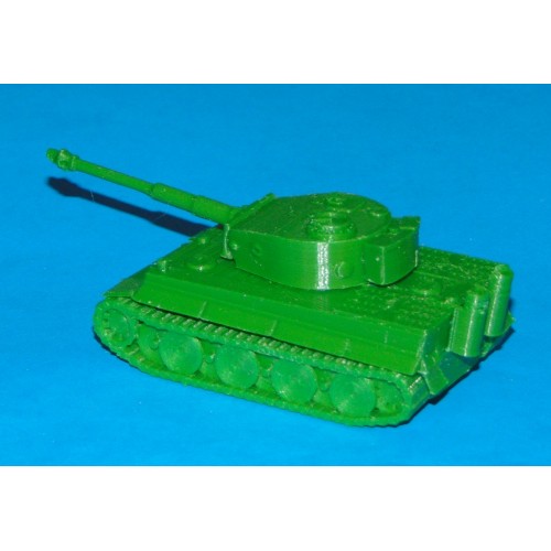 Duitse Tiger I tank in 1:100 (FoW)- 3D-print