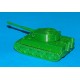 Duitse Tiger I tank in 1:72 - 3D-print