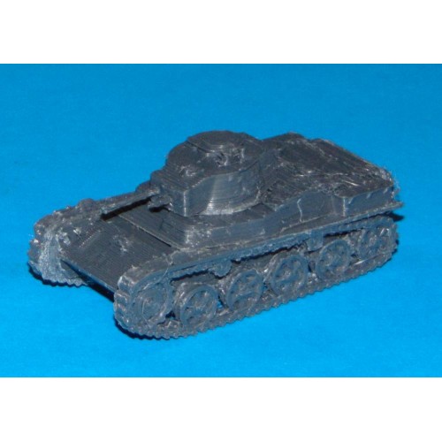 Hongaarse Toldi I tank in 1:56 (28mm) - 3D-print
